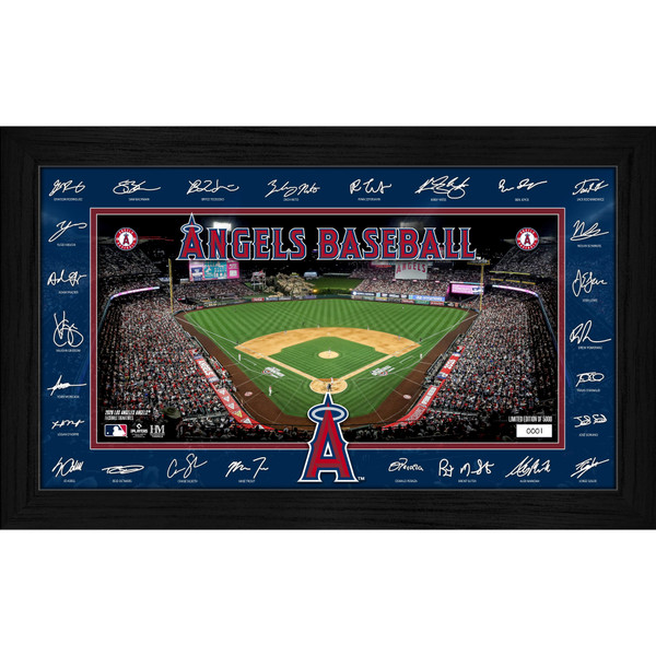 Los Angeles Angels Highland Mint 2026 Framed 12 x 20 Signature Field