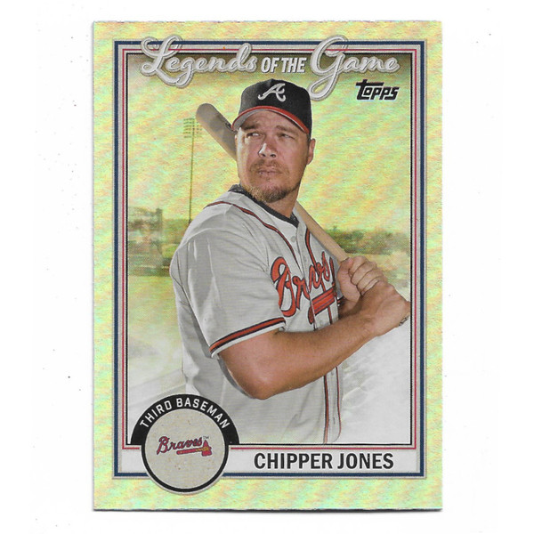 Chipper Jones 2023 Topps Legends of the Game # 17