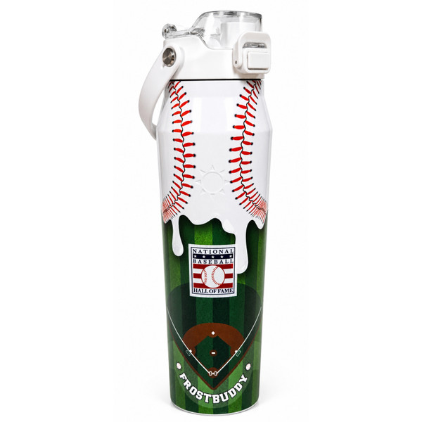 Baseball Hall of Fame Frost Buddy 32 ounce Baseball Drip Water Bottle