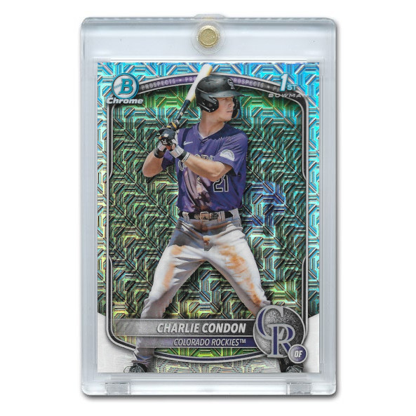 Charlie Condon 2025 Bowman Chrome Prospects Mega # BCP-75 Pre-Rookie Card