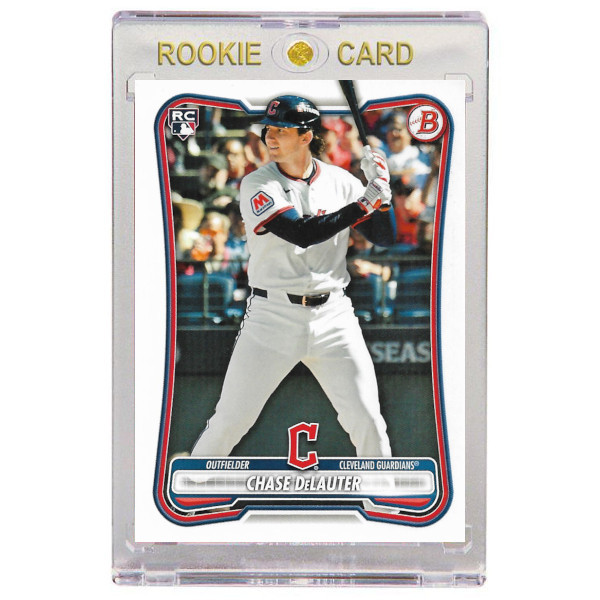 Chase DeLauter Cleveland Guardians 2026 Bowman # 37 Rookie Card