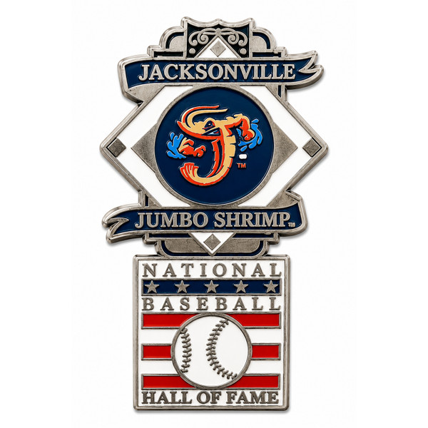 Jacksonville Jumbo Shrimp Baseball Hall of Fame Exclusive Collector’s Pin