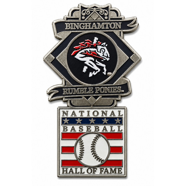 Binghamton Rumble Ponies Baseball Hall of Fame Exclusive Collector’s Pin