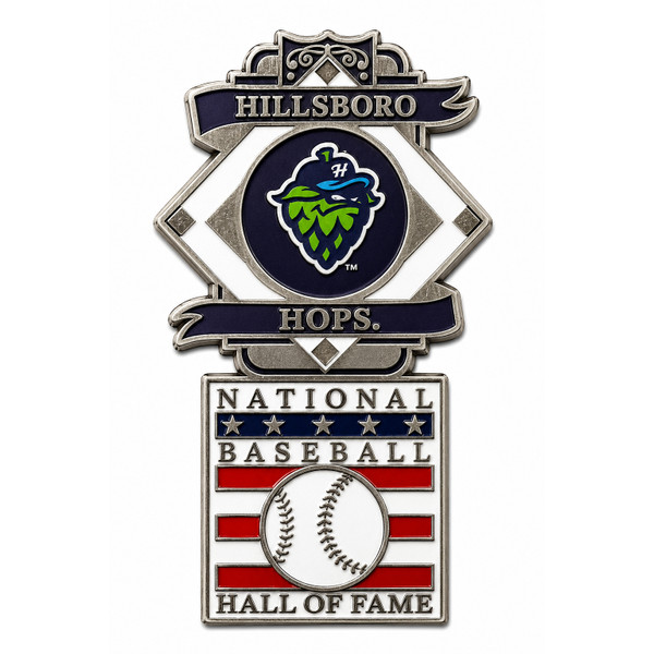 Hillsboro Hops Baseball Hall of Fame Exclusive Collector’s Pin