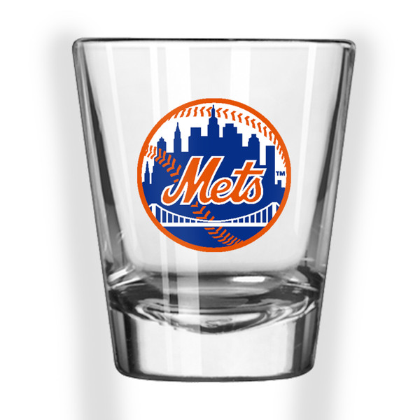 New York Mets Vintage Logo 2 ounce Shot Glass