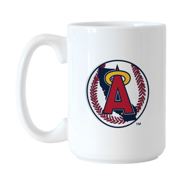Los Angeles Angels Vintage Logo 15 ounce Ceramic Mug