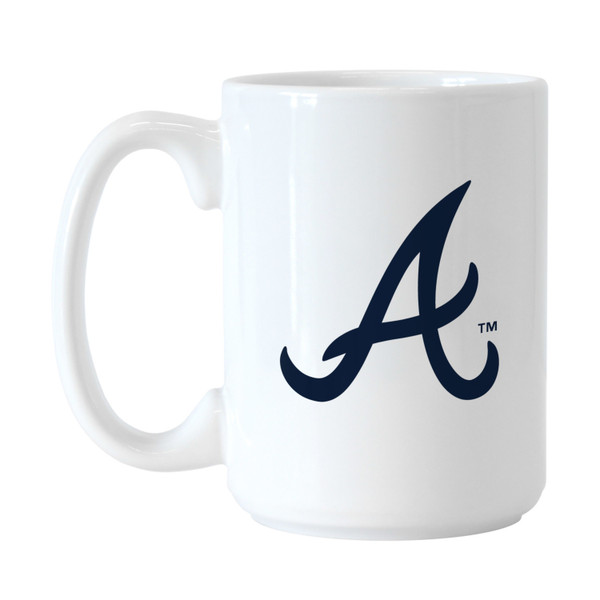 Atlanta Braves Vintage Logo 15 ounce Ceramic Mug