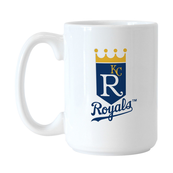 Kansas City Royals Vintage Logo 15 ounce Ceramic Mug