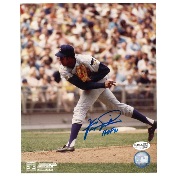Fergie Jenkins Autographed 8x10 Photograph (JSA)