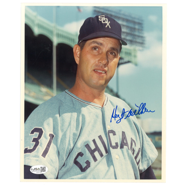Hoyt Wilhelm Autographed 8x10 Photograph (JSA-63)