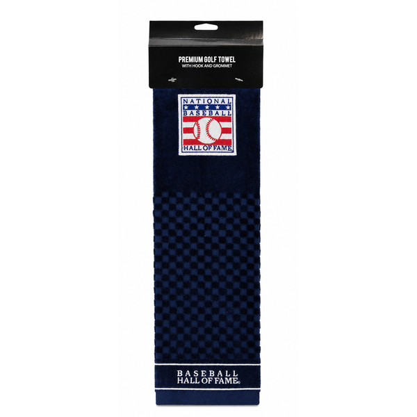 Baseball Hall of Fame Embroidered 16 x 22 Golf Towel
