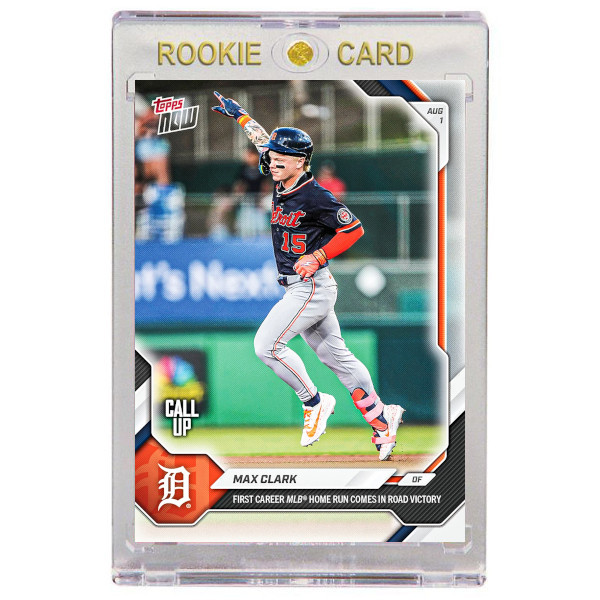 Max Clark Detroit Tigers 2026 Topps Now # 509 Rookie Card
