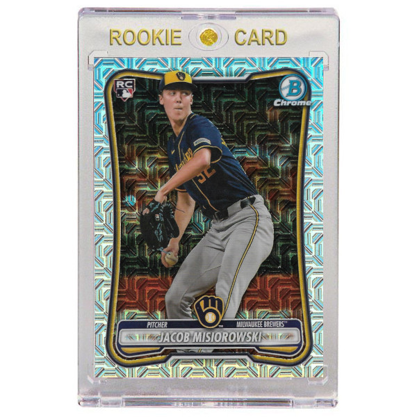 Jacob Misiorowski Milwaukee Brewers 2026 Bowman Chrome Mega # 35 Rookie Card