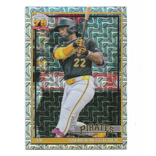 Andrew McCutchen 2026 Topps Chrome 35th Anniversary Silver Pack Mojo # 91C-31