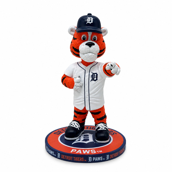 Detroit Tigers Paws 2026 Repeat Name Series 5" Mini Bobblehead