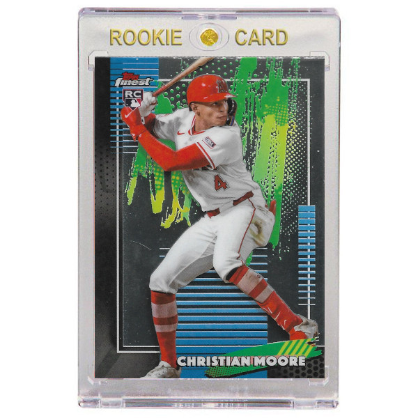 Christian Moore Los Angeles Angels 2026 Topps Finest # 23 Rookie Card