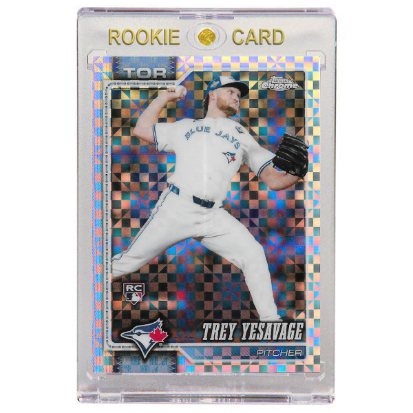 Trey Yesavage Toronto Blue Jays 2026 Topps Chrome Geo Refractor # 86 Rookie Card