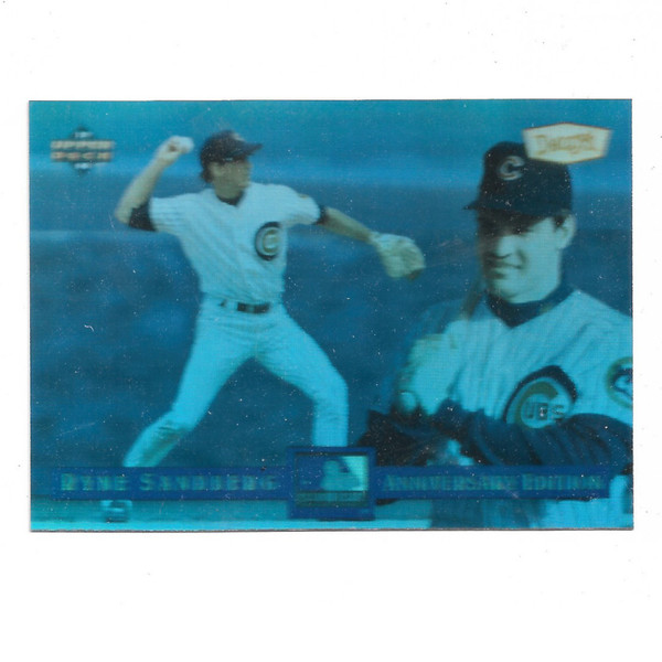 Ryne Sandberg 1994 Upper Deck Denny's Hologram # 22