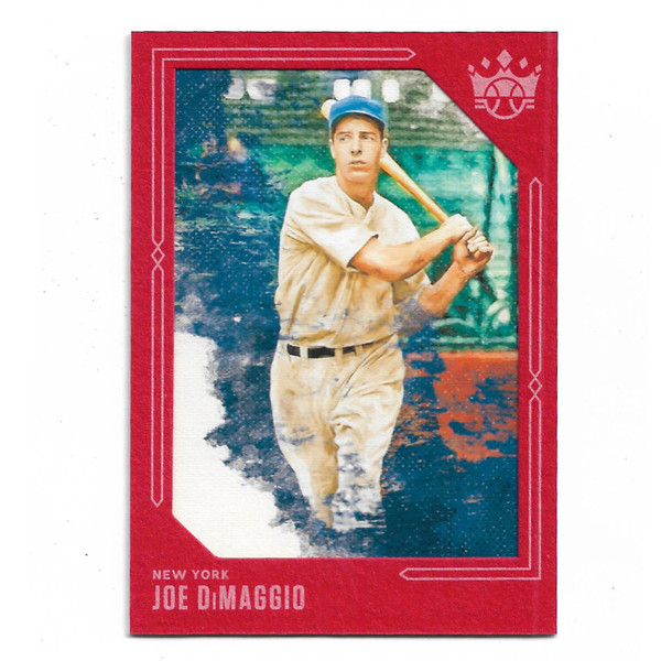 Joe Dimaggio 2020 Panini Diamond Kings Red Framed # 20