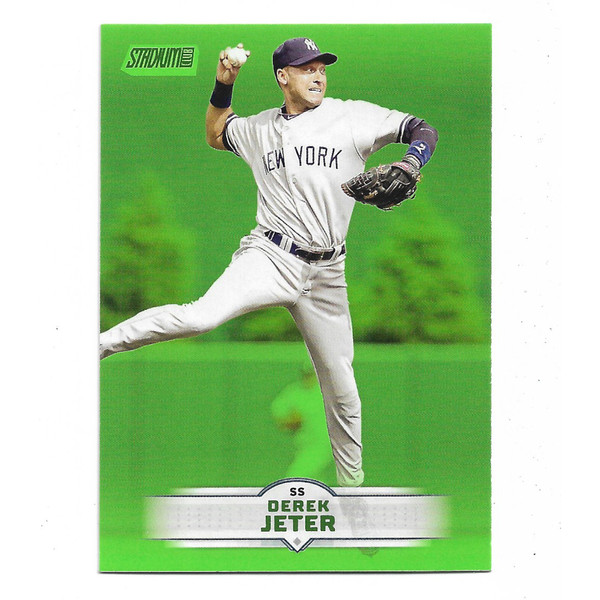 Derek Jeter 2025 Stadium Club Green Foil # 172