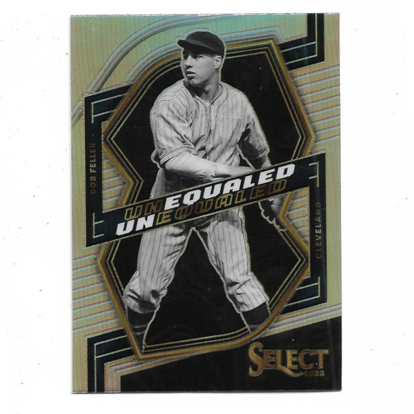 Bob Feller 2023 Panini Select Unequaled # 8