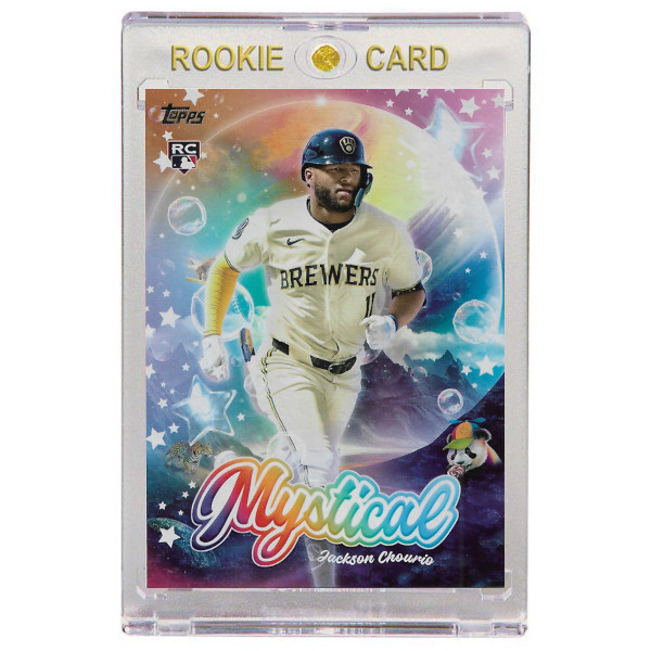 Jackson Chourio Milwaukee Brewers 2024 Topps Update Mystical # 20 Rookie Card