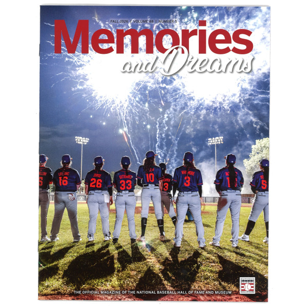 2026 Memories & Dreams Magazine - Fall Volume 48 Number 5 (Women in Baseball)
