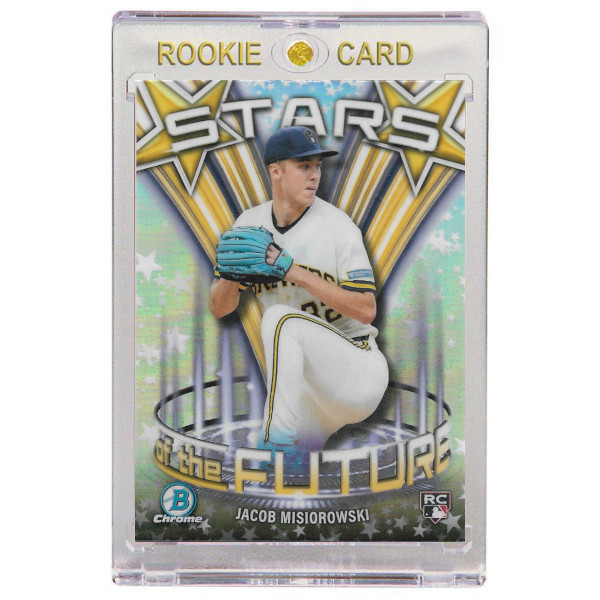 Jacob Misiorowski Milwaukee Brewers 2026 Bowman Chrome Stars of the Future # 6 Rookie Card