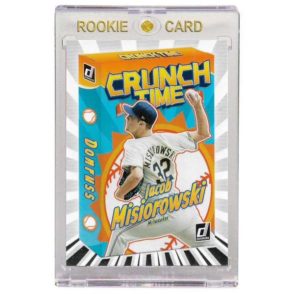 Jacob Misiorowski Milwaukee Brewers 2026 Donruss Crunchtime # 13 Rookie Card