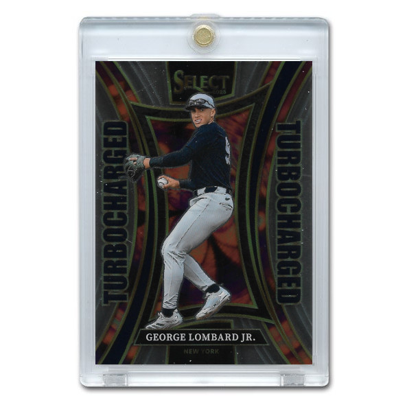 George Lombard Jr. 2025 Panini Select Turbocharged # 21 Pre-Rookie Card