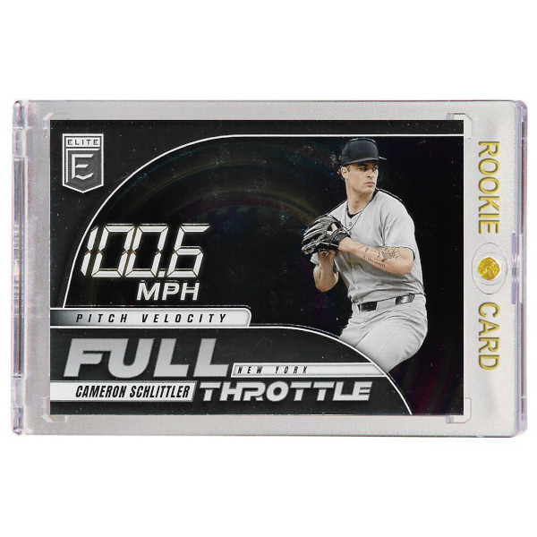 Cam Schlittler New York Yankees 2026 Panini Elite Full Throttle # 8 Rookie Card