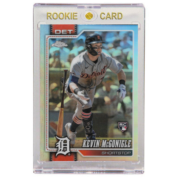 Kevin McGonigle Detroit Tigers 2026 Topps Chrome Refractor # 16 Rookie Card