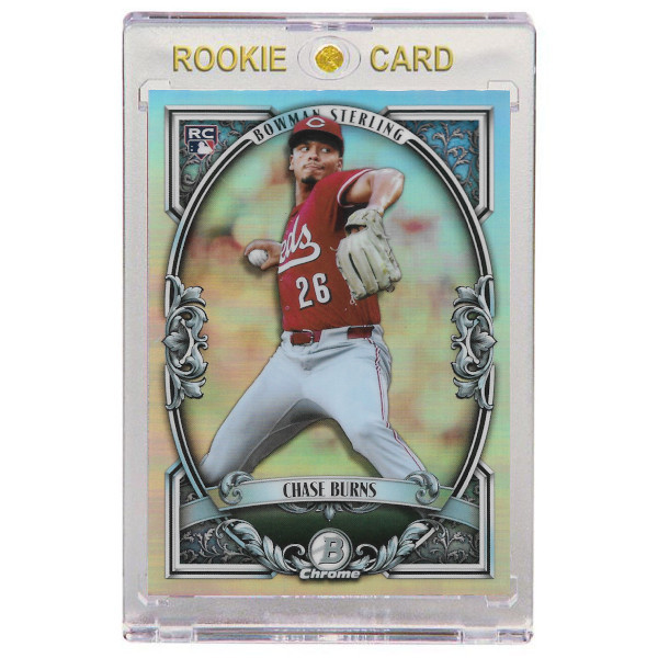 Chase Burns Cincinnati Reds 2026 Bowman Chrome Sterling # 10 Rookie Card