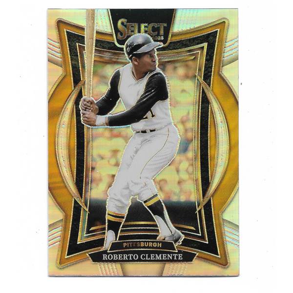 Roberto Clemente 2025 Panini Select Silver Holo # 10