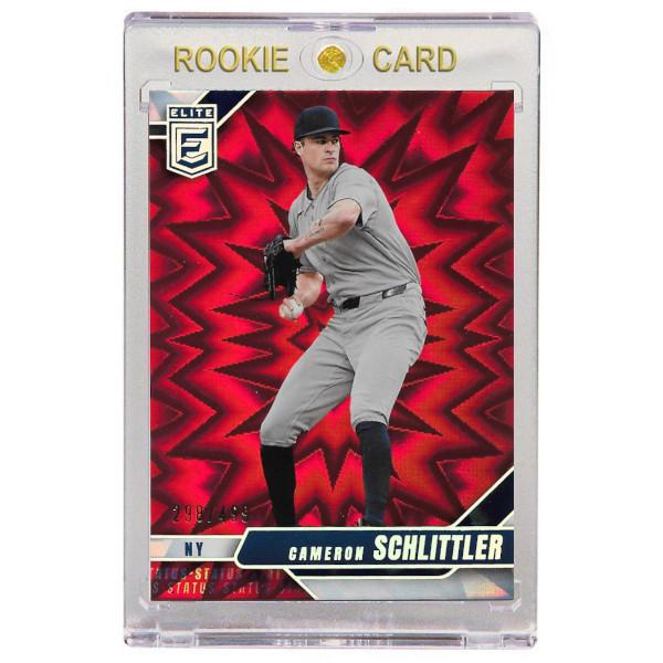 Cam Schlittler New York Yankees 2026 Paninin Elite Red # 18 Ltd Ed of 499