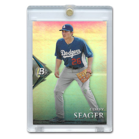 Corey Seager 2014 Bowman Platinum Prospects # 22 Pre-Rookie Card