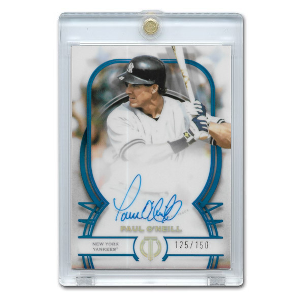 Paul O'Neill Autographed Card 2026 Topps Tribute # TA-PO Ltd Ed of 150