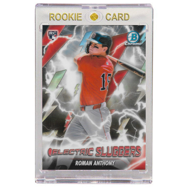 Roman Anthony Boston Red Sox 2026 Bowman Chrome Electric Sluggers # 16 Rookie Card
