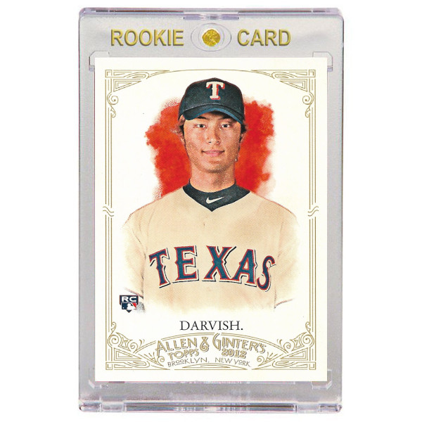 Yu Darvish Texas Rangers 2012 Topps Allen & Ginter # 4 Rookie Card