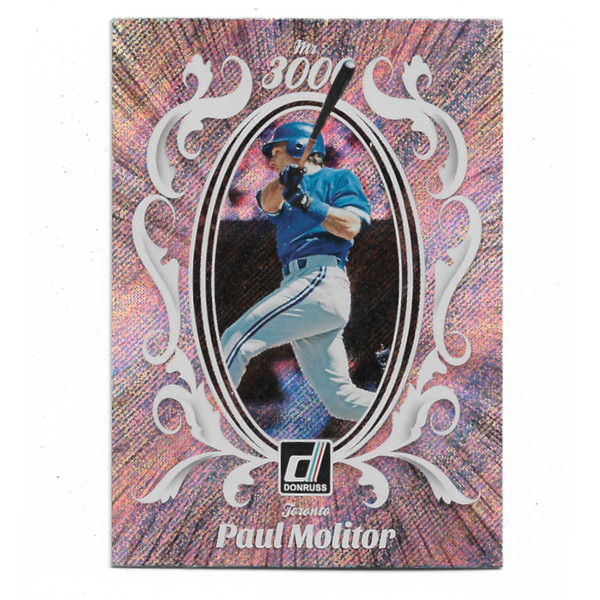 Paul Molitor 2023 Donruss Mr 3000 Rapture # 9