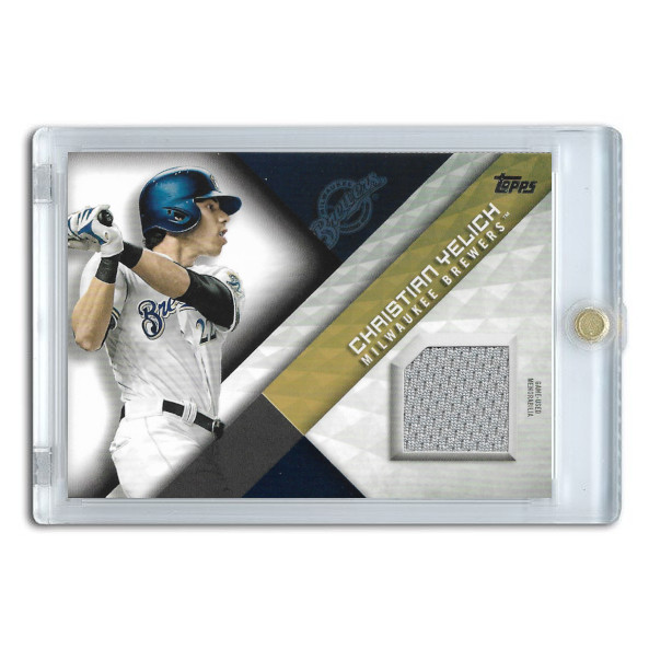 Christian Yelich 2018 Topps Major League Materials Relic # MLM-CY