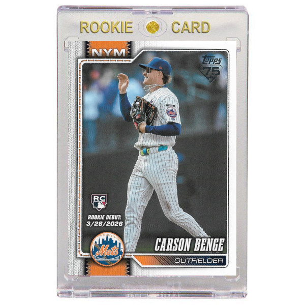 Carson Benge New York Mets 2026 Topps Update # US-250 Rookie Card