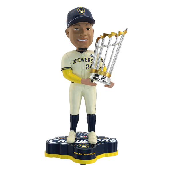 William Contreras Milwaukee Brewers 2026 World Series Champions Bobblehead Ltd Ed of 2,026 (Pre-Order)