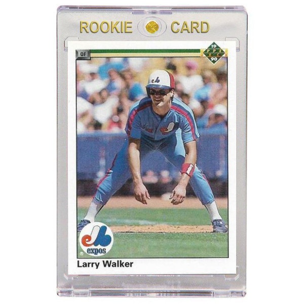 Larry Walker Montreal Expos 1990 Upper Deck # 466 Rookie Card
