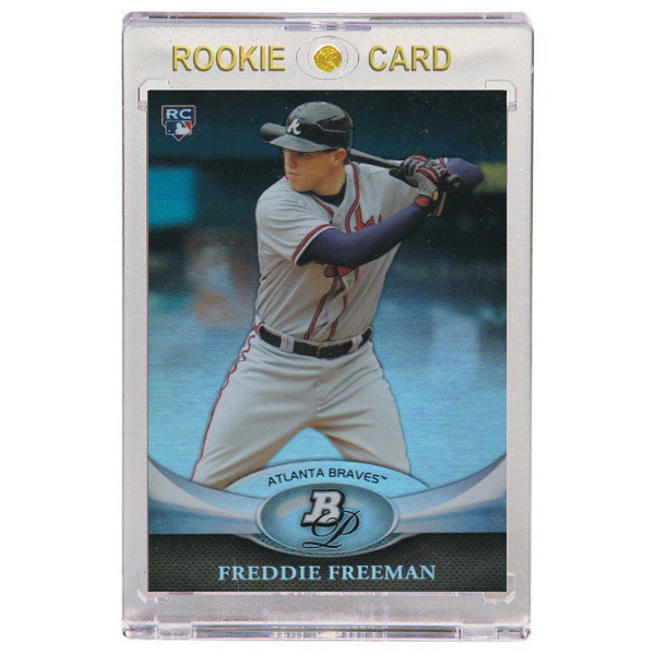 Freddie Freeman Atlanta Braves 2011 Bowman Platinum # 57 Rookie Card