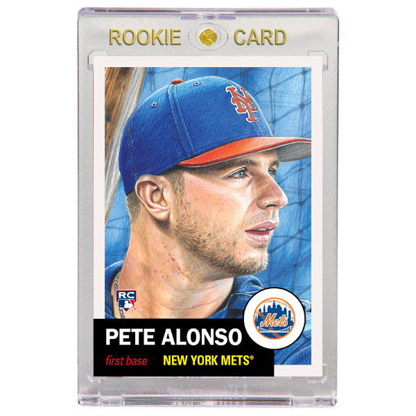 Pete Alonso New York Mets 2019 Topps Living Set # 176 Rookie Card