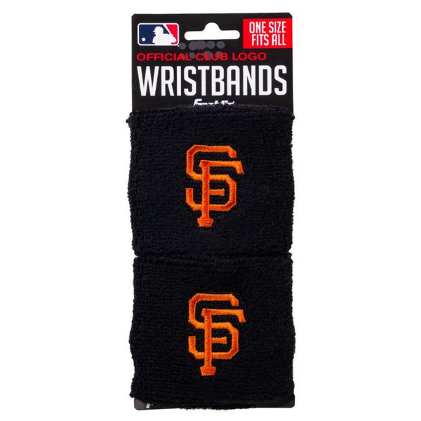 Franklin Sports San Francisco Giants Pair of 2.5" Wristbands