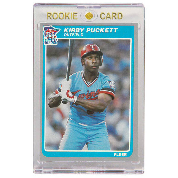 Kirby Puckett Minnesota Twins 1985 Fleer # 286 Rookie Card