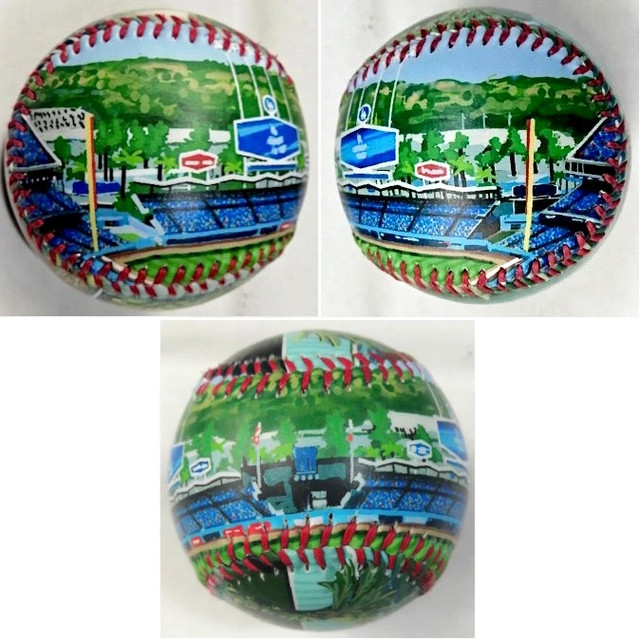 Dodger Stadium Limited Commemorative Baseball with