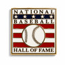 Baseball Hall of Fame Large Logo Pin